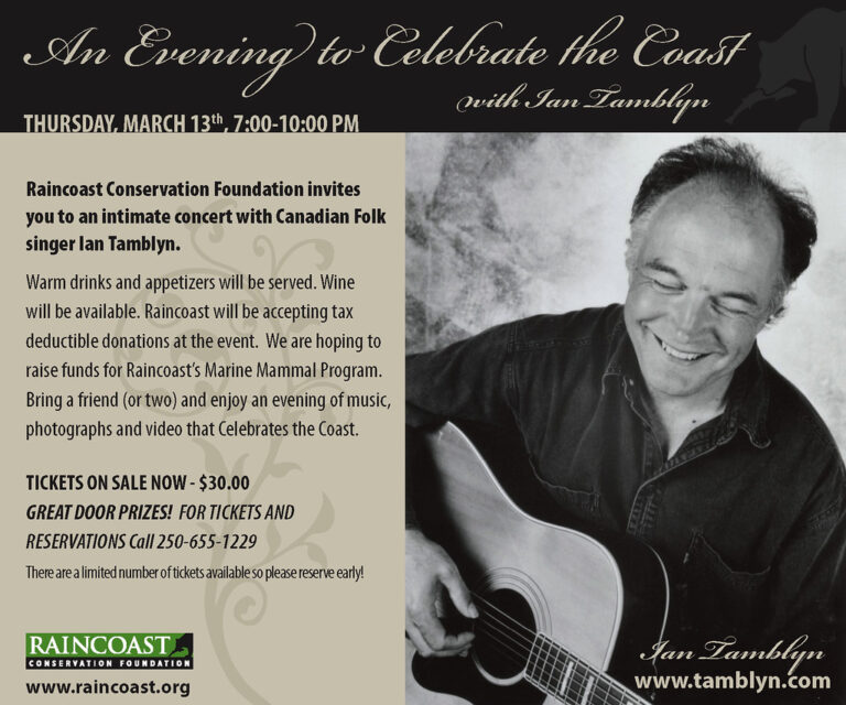 An evening with Ian Tamblyn.