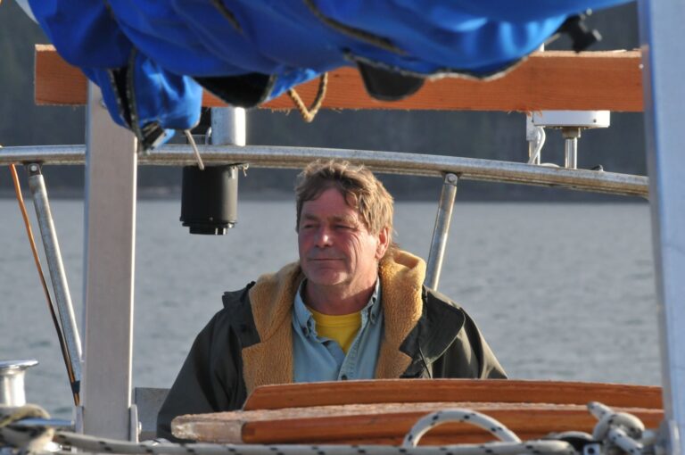 Brian Falconer at the helm.