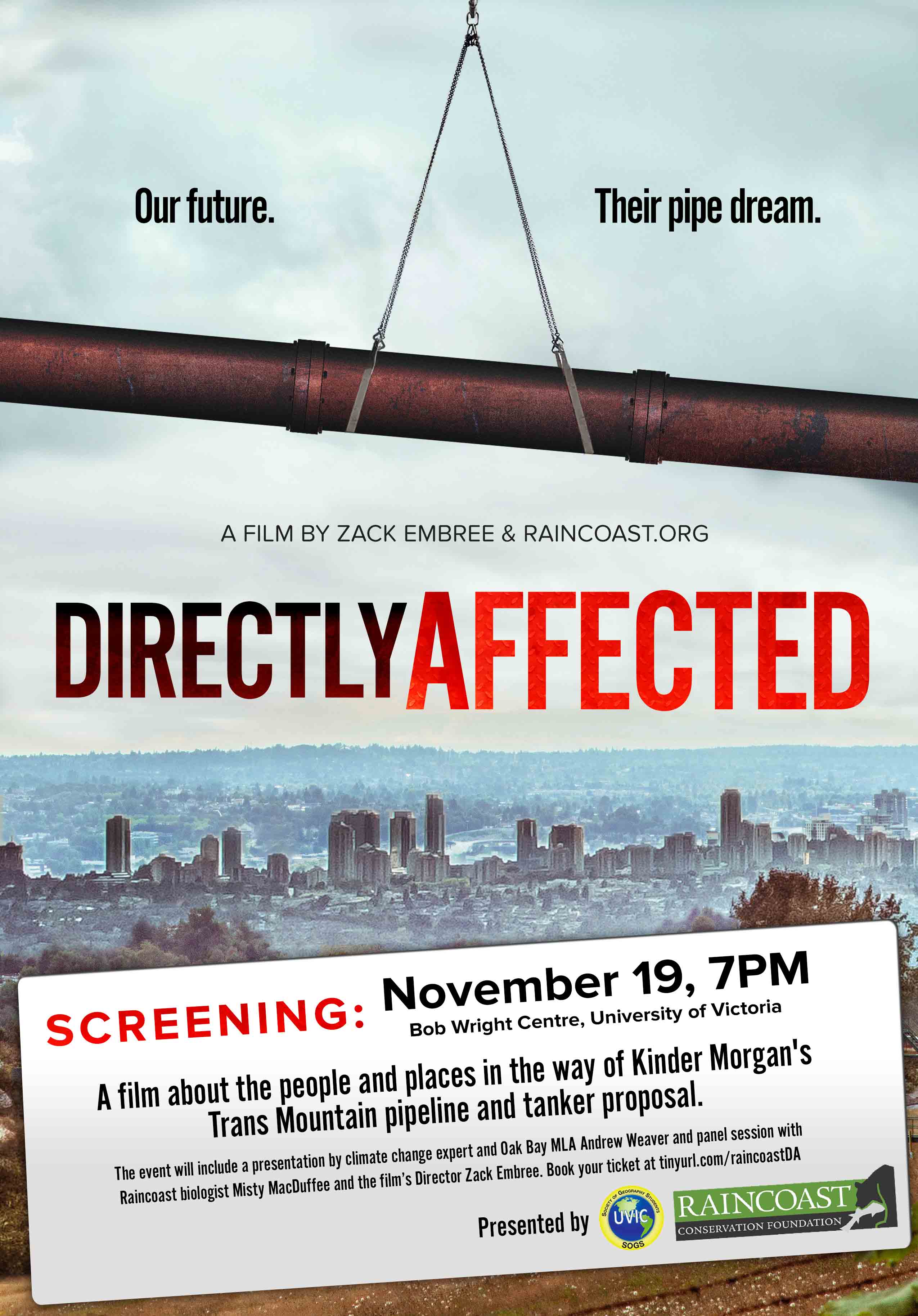 Tonight: Victoria premiere of Directly Affected
