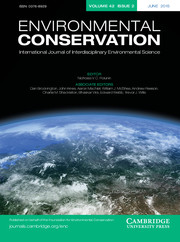 Environmental Conservation cover