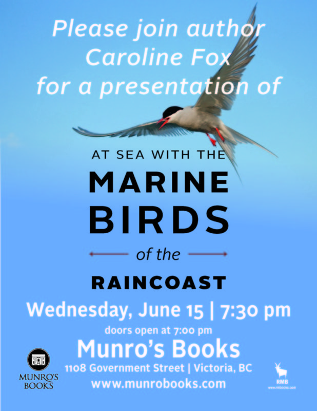 Marine Birds Event Poster Munro's Bookstore