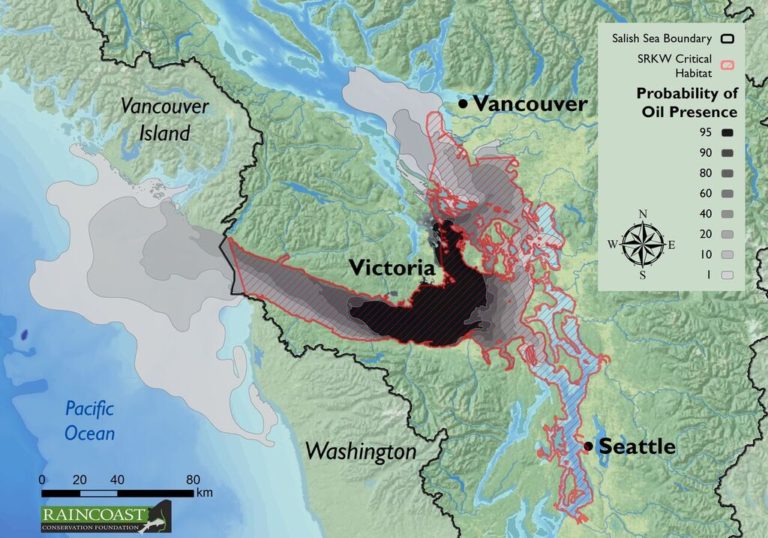 A map showing the location of victoria's oil sands.