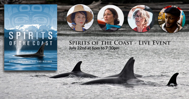 Jess Housty, Misty MacDuffee and others on a panel about the book, Spirits of the Coast.