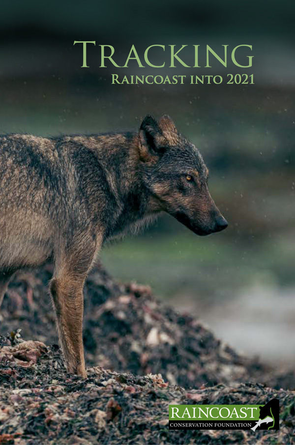 Tracking Raincoast into 2021, cover image.