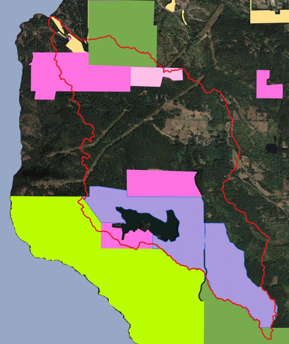 Protected areas in Maxwell Creek.