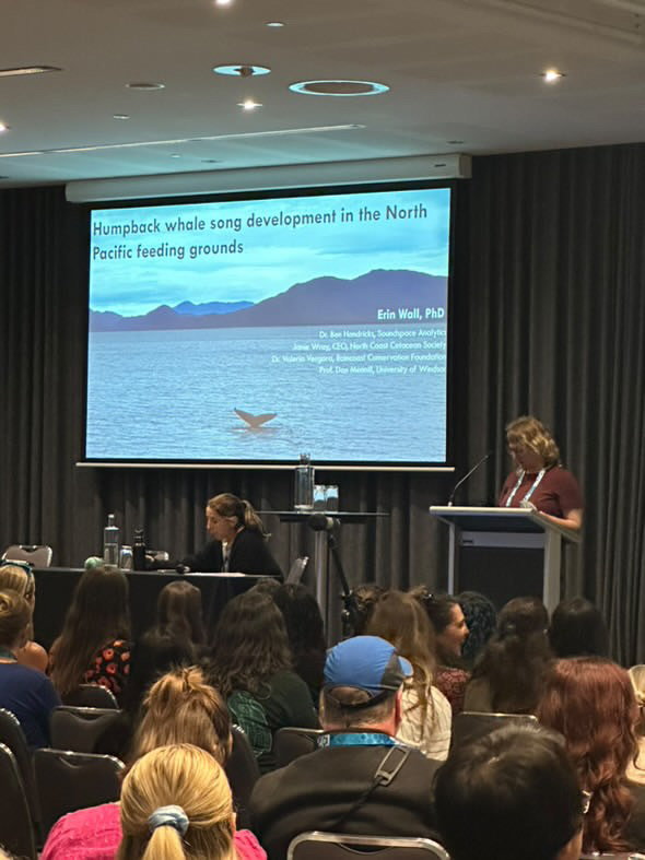 Erin presents at SMMC 25 in Perth.