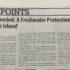 An excerpt from the printed newspaper titled "Viewpoints".