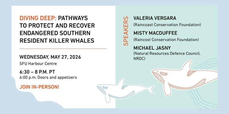 Diving Deep: Pathways to protect and recover endangered Southern Resident killer whales.