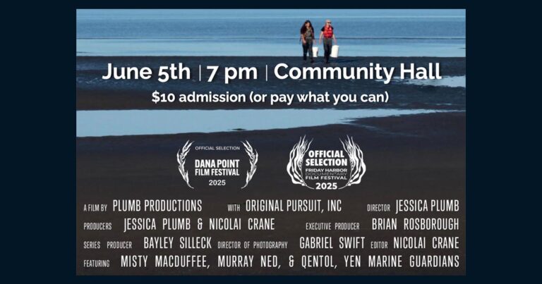 Share Water poster for June 5, at 17pm at the Pender Community Hall.